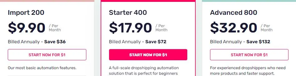 Autods eBay pricing