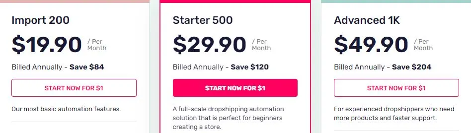 Autods Wix pricing