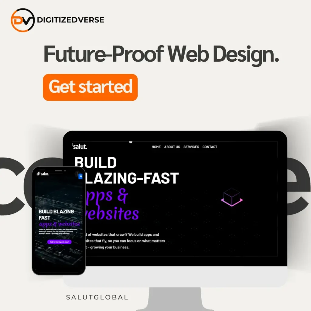 App development company website design